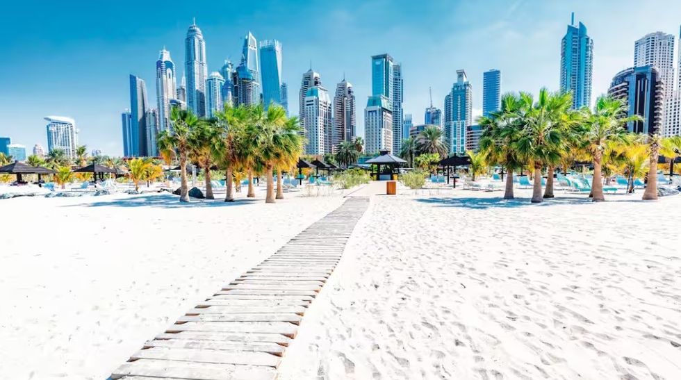 Dubai beach