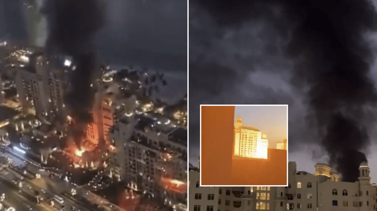 Dubai hotel fire
