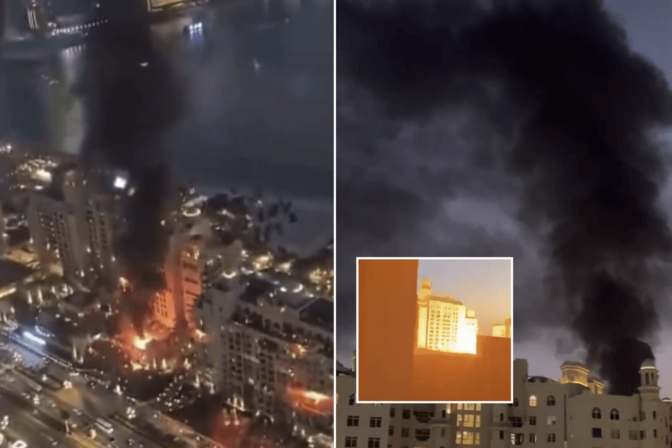 Dubai hotel fire