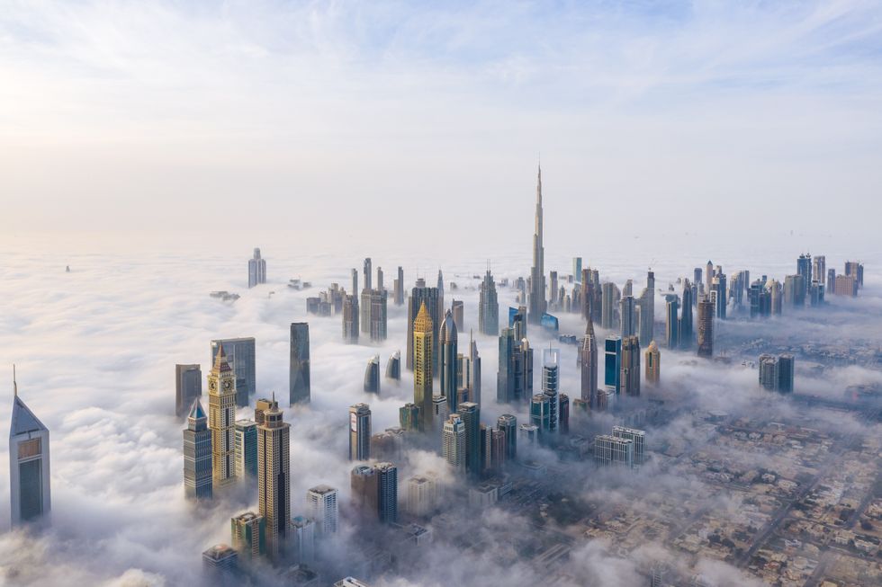 dubai stock image