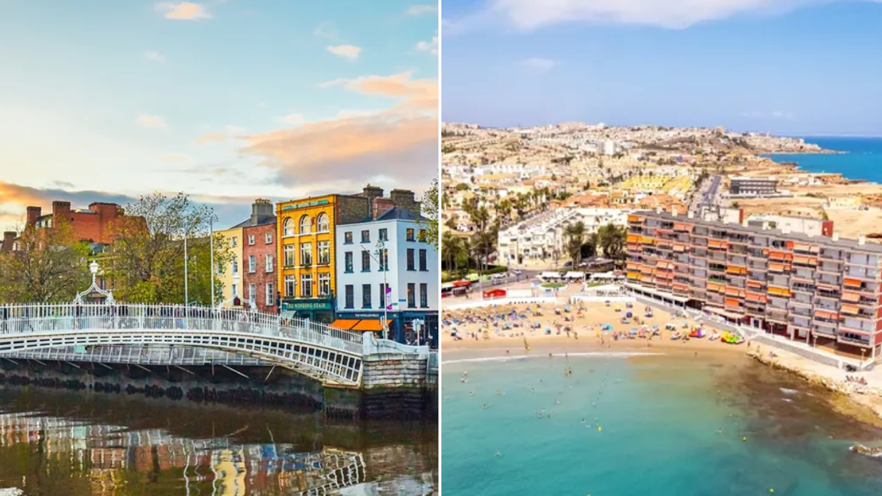 Dublin, Ireland / Alicante beach