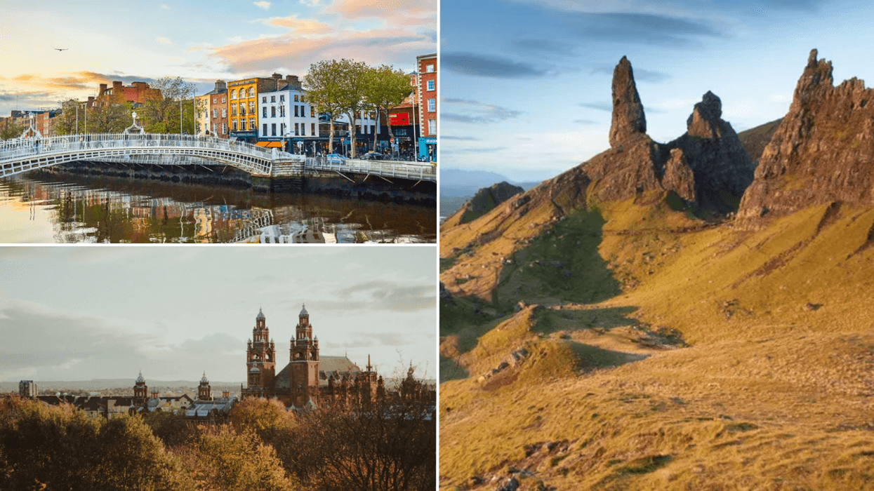 Dublin, Ireland / Glasgow / Isle of Skye