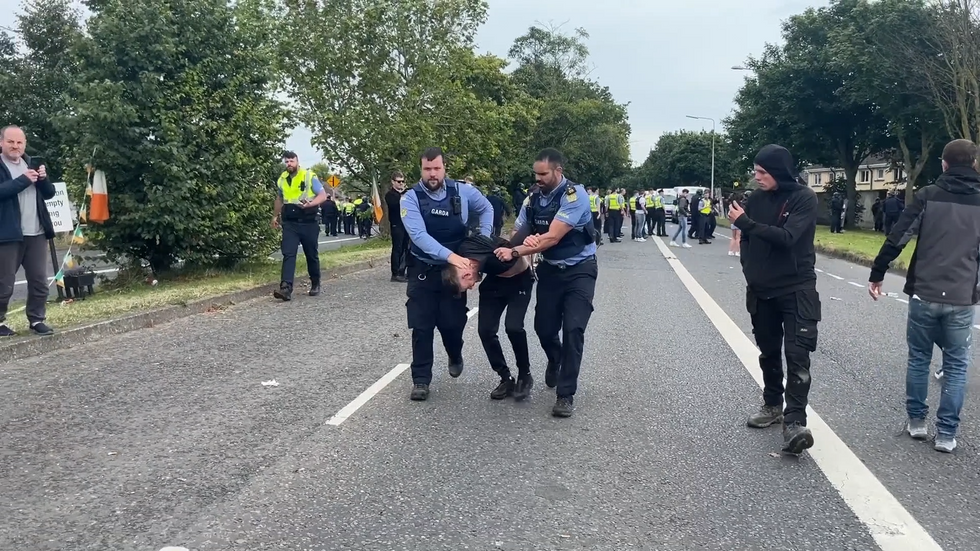 Dublin protest