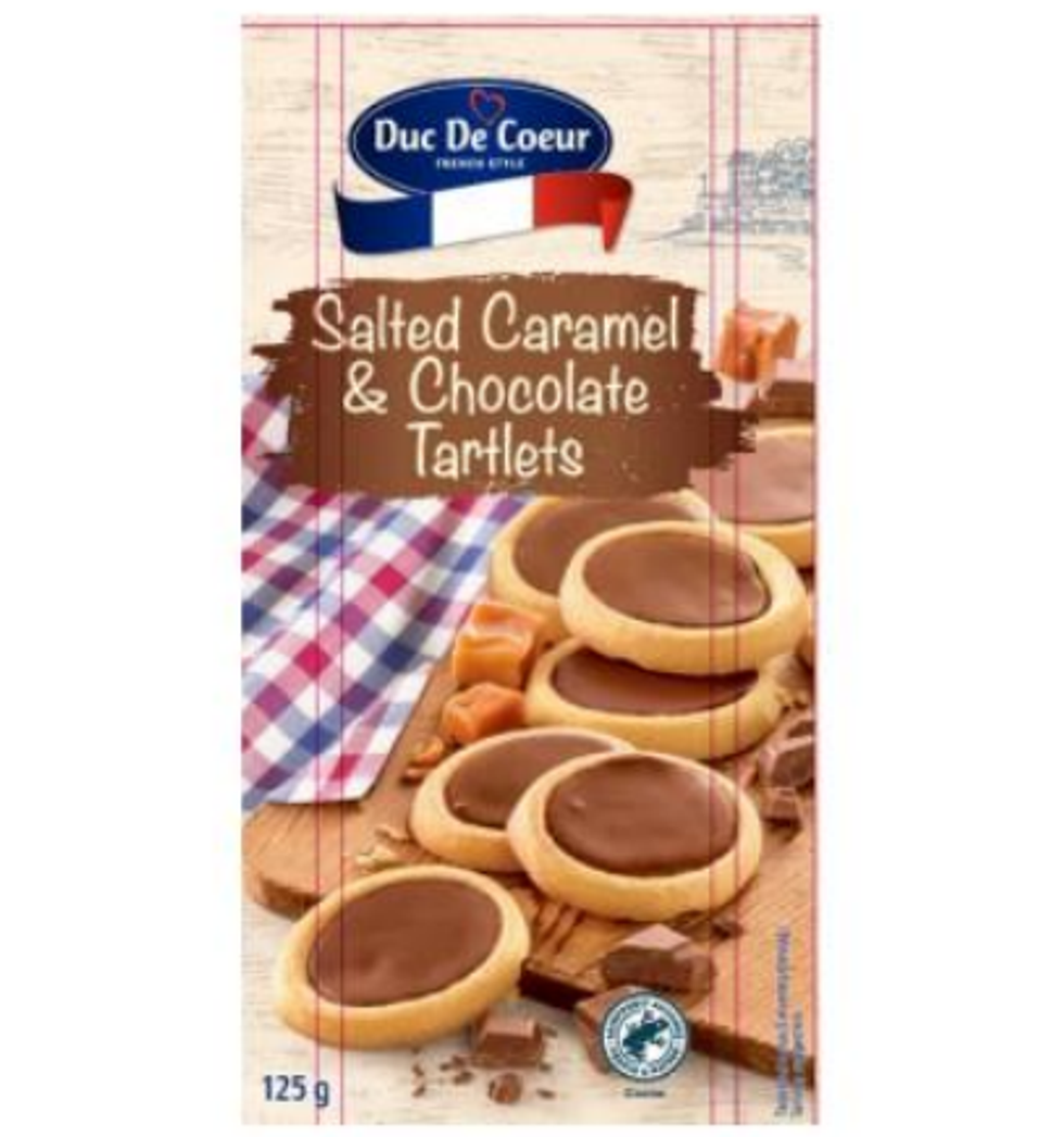 Duc De Coeur Salted Caramel & Chocolate Tartlets