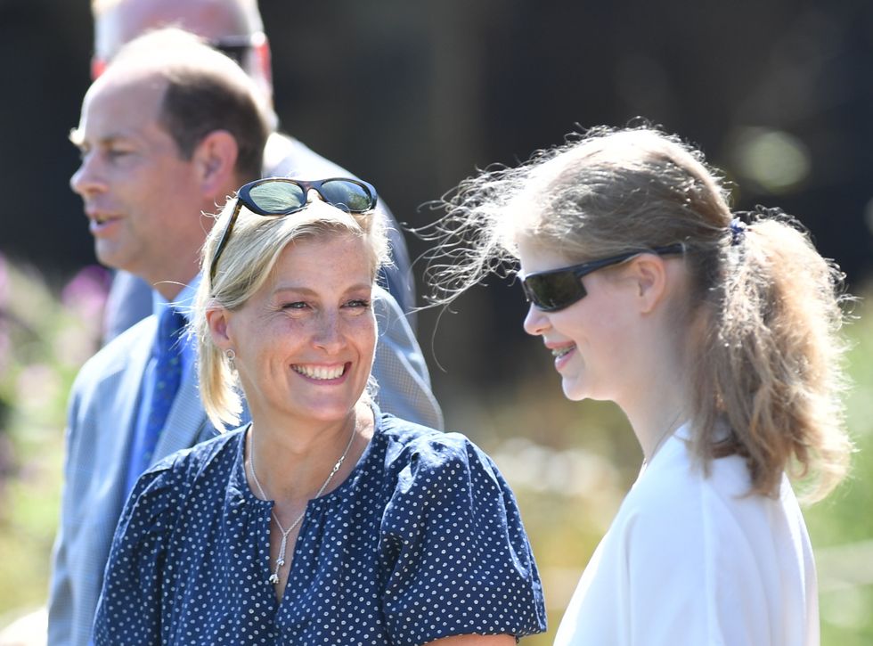 Duchess of Edinburgh and Lady Louise Windsor