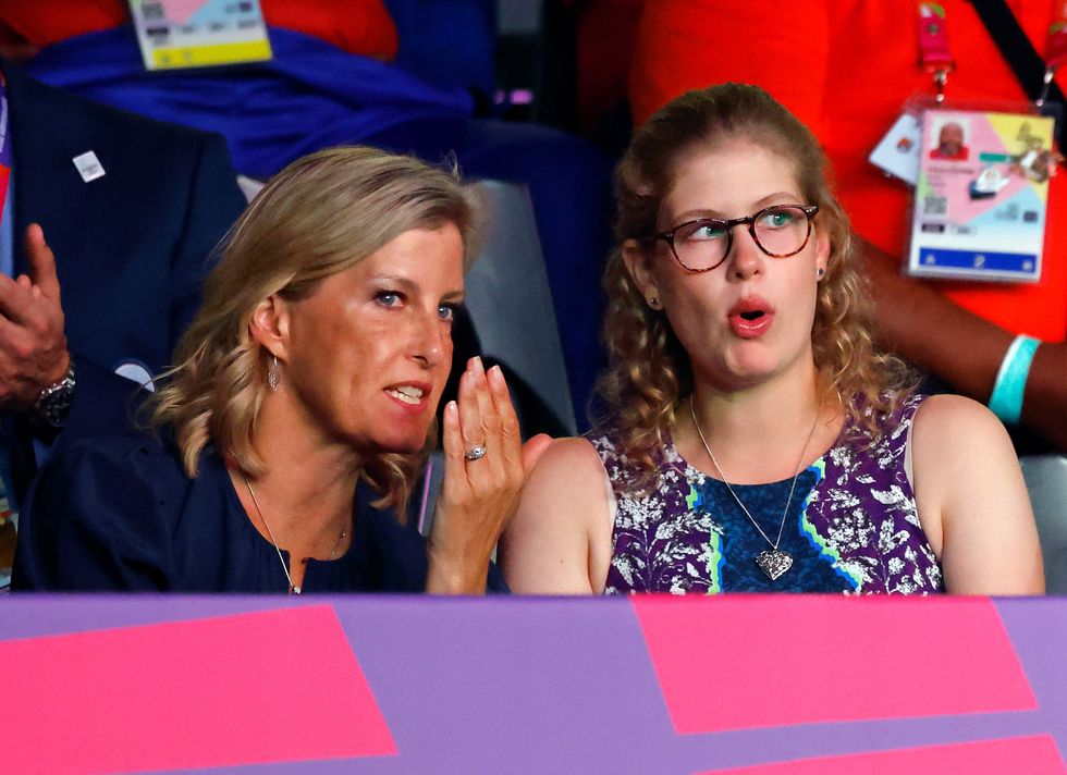 Duchess of Edinburgh and Lady Louise Windsor