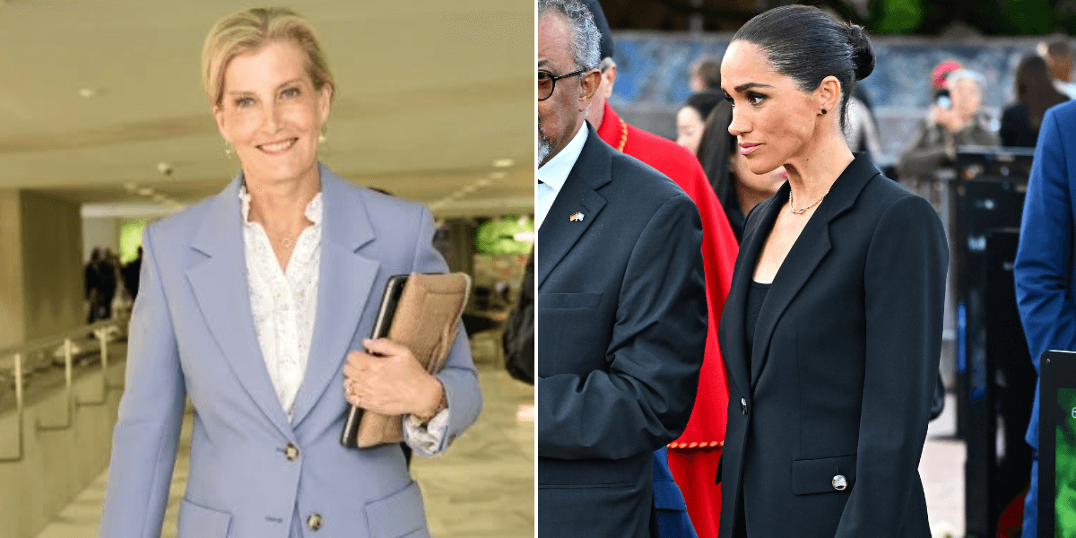 Duchess of Edinburgh pictured in Geneva just days after Meghan Markle’s departure Duchess of Edinburgh pictured in Geneva just days after Meghan Markle’s departure