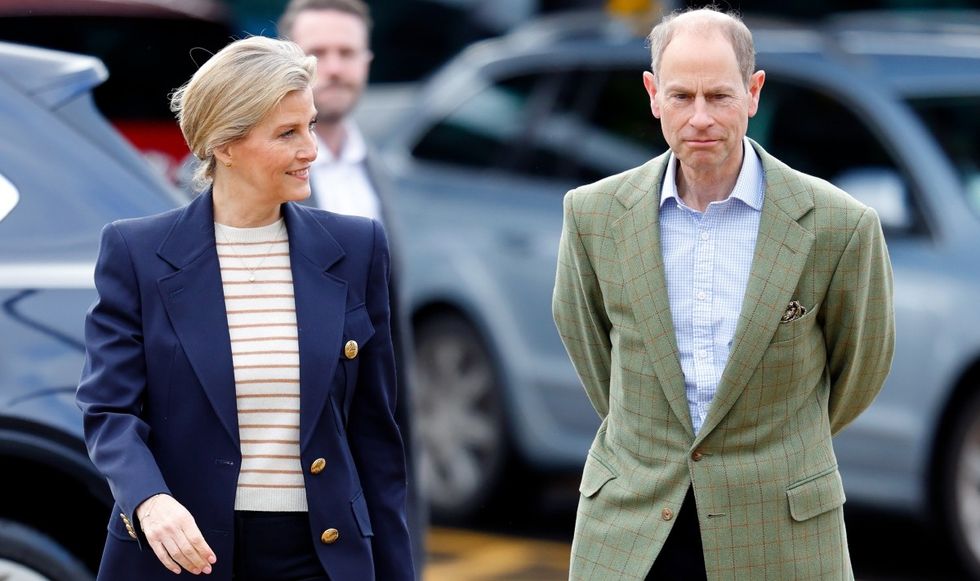 Duchess of Edinburgh and Prince Edward