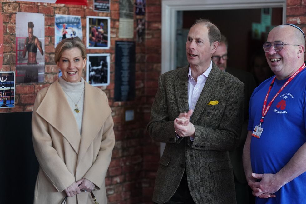 Duchess of Edinburgh and Prince Edward