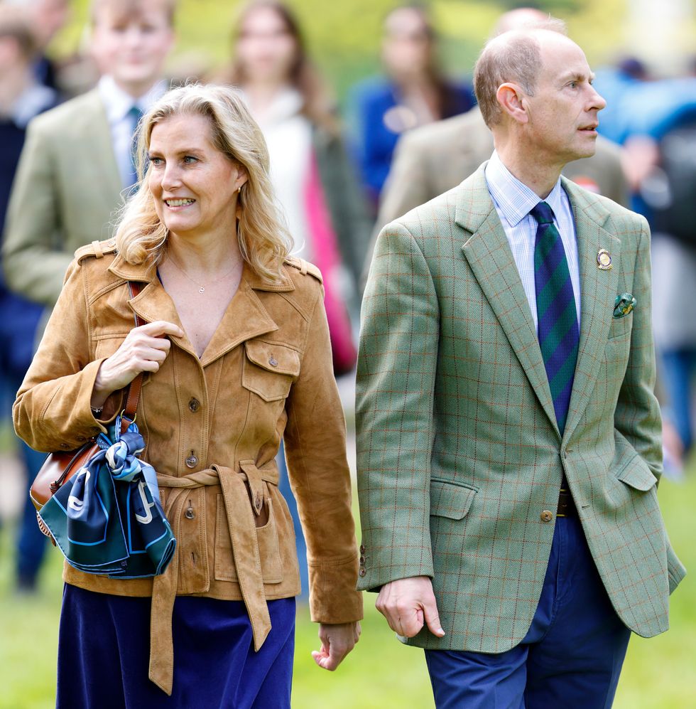 Duchess of Edinburgh and Prince Edward