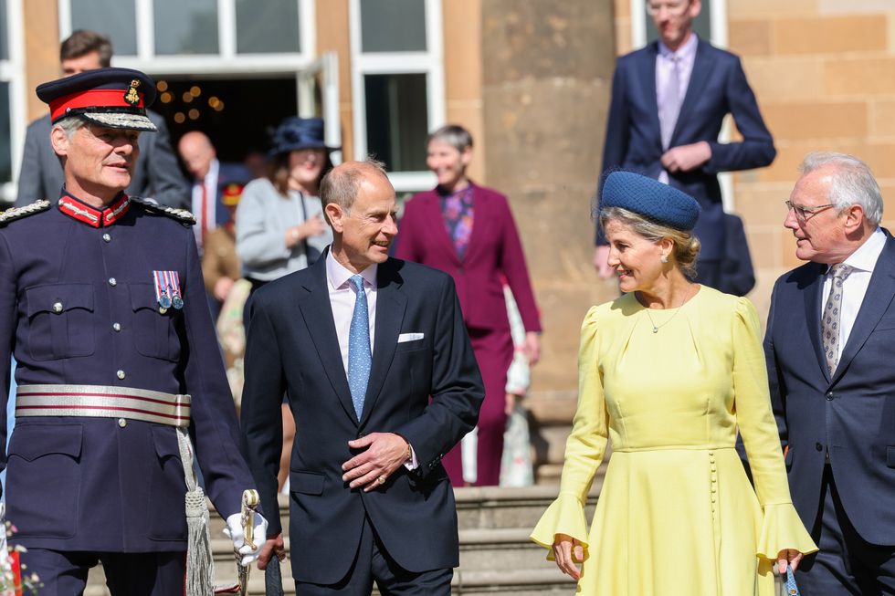 Duchess of Edinburgh and Prince Edward