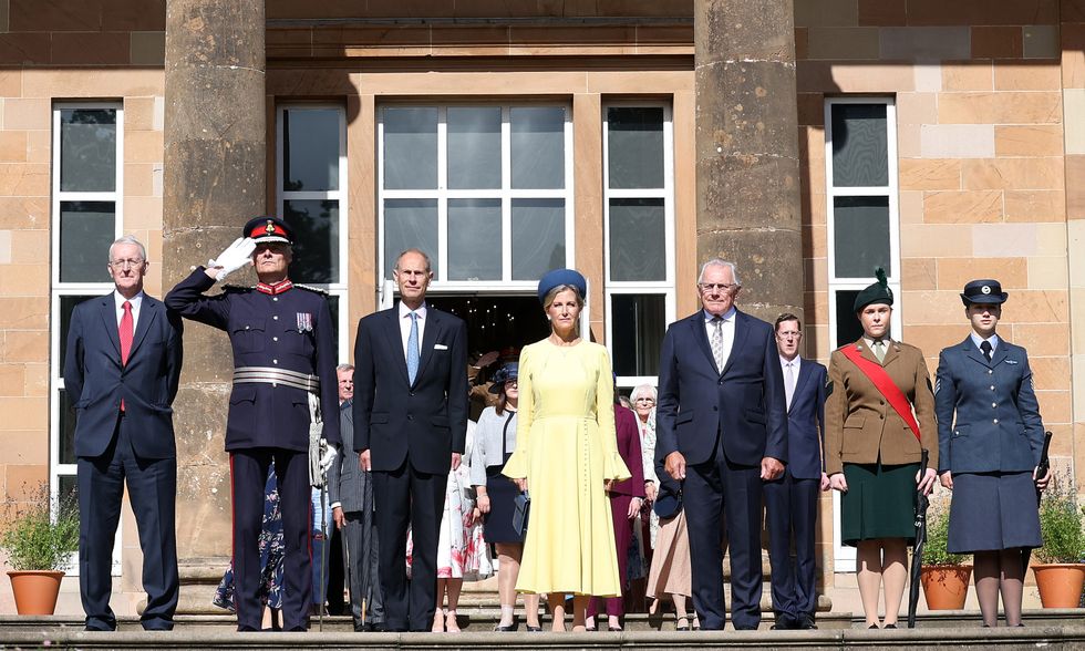 Duchess of Edinburgh and Prince Edward