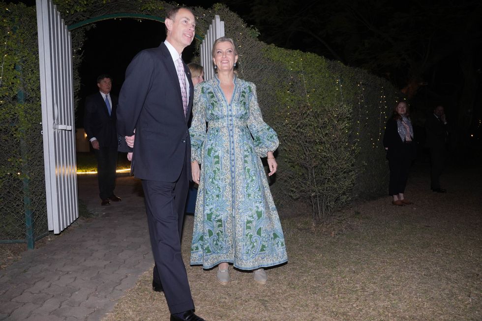 Duchess of Edinburgh and Prince Edward