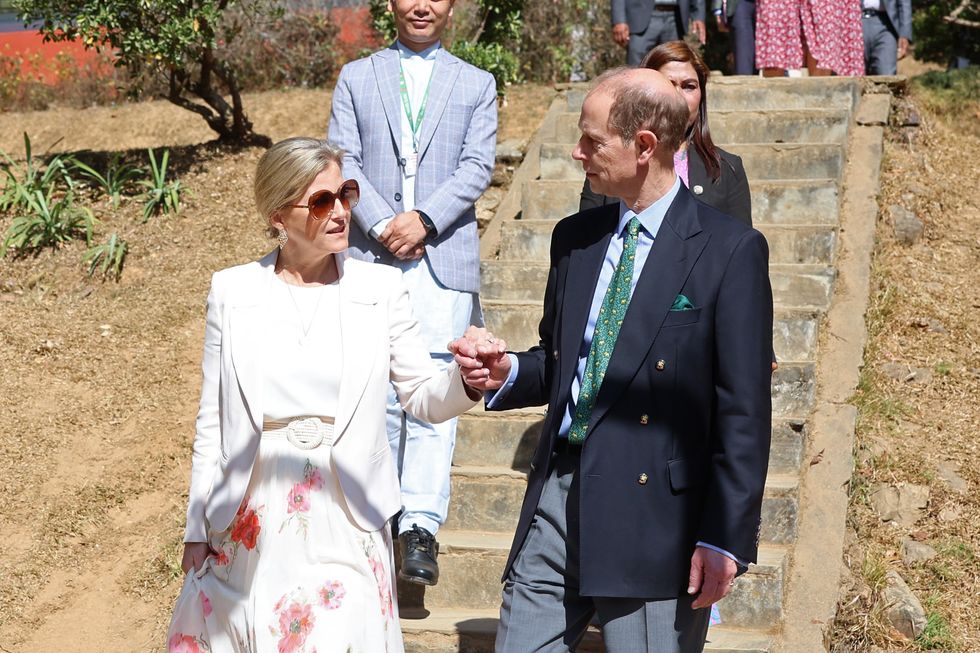 Duchess of Edinburgh and Prince Edward