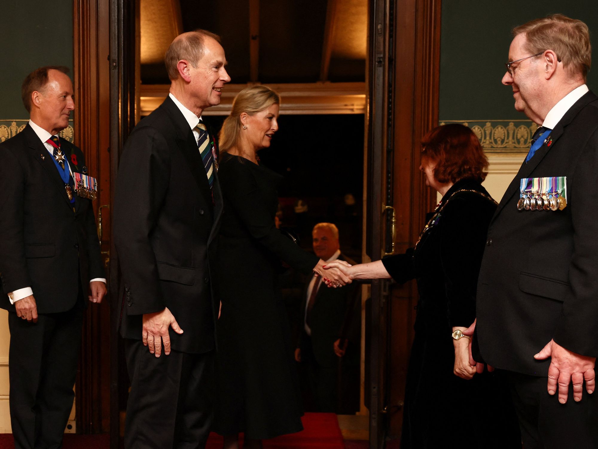 Duchess of Edinburgh and Prince Edward