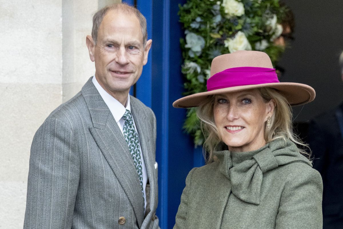 Duchess of Edinburgh and Prince Edward