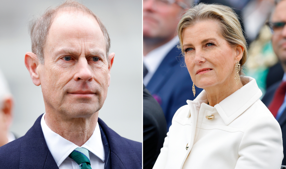 Duchess of Edinburgh and Prince Edward