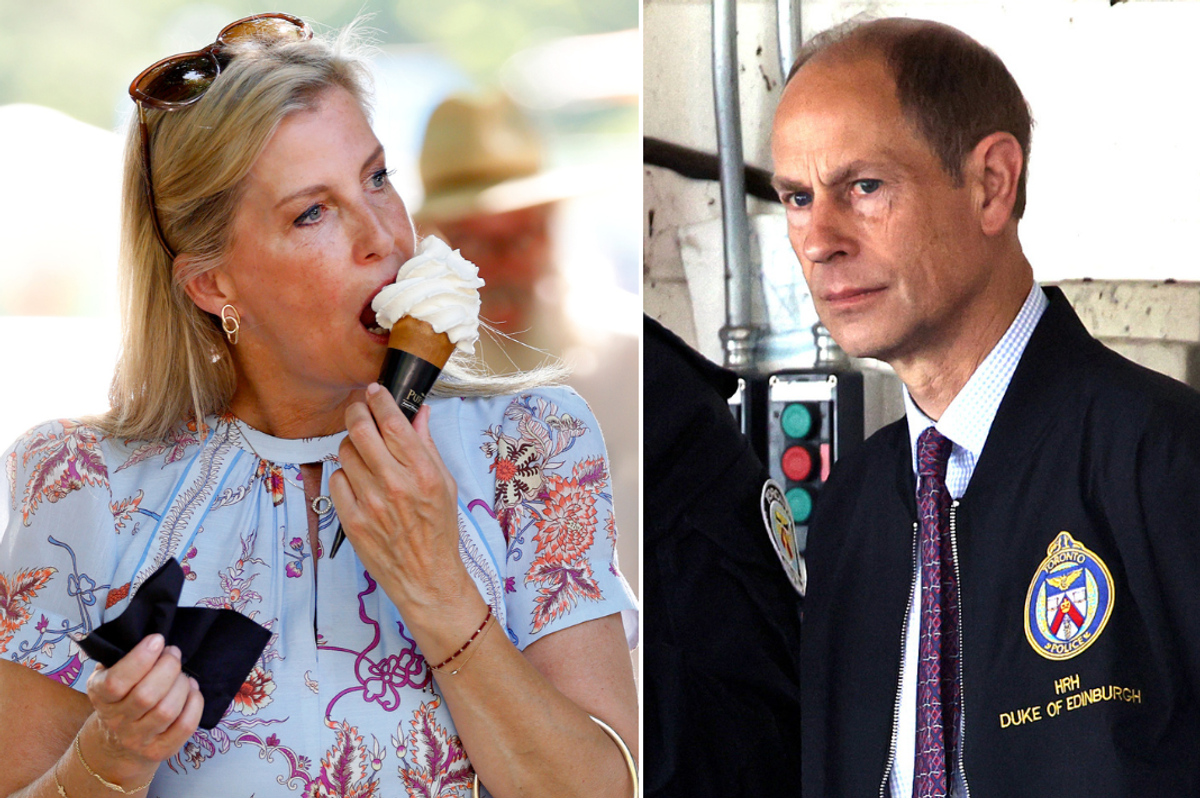 Duchess of Edinburgh and Prince Edward