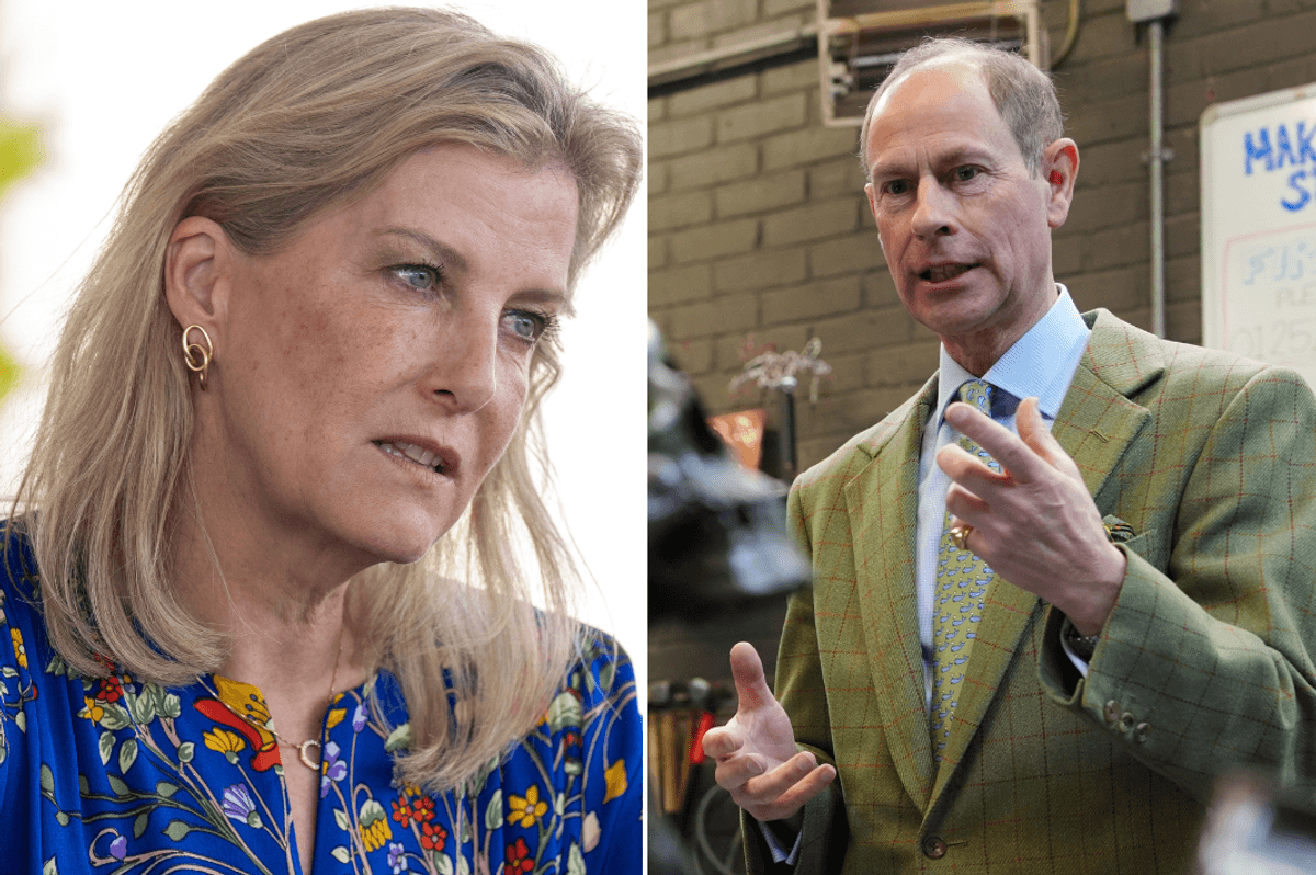 Duchess of Edinburgh and Prince Edward