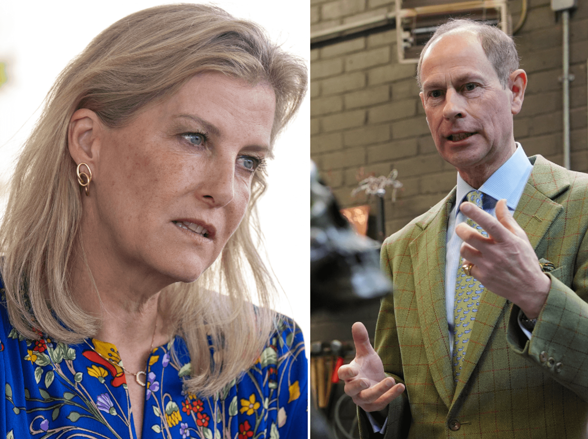 Duchess of Edinburgh and Prince Edward