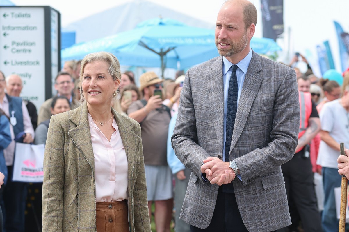 Duchess of Edinburgh and Prince William