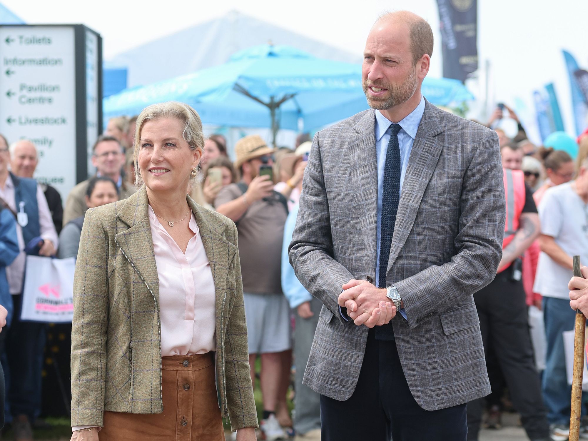 Duchess of Edinburgh and Prince William