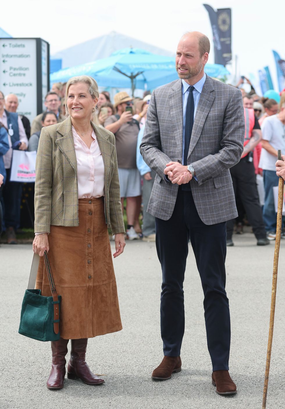 Duchess of Edinburgh and Prince William
