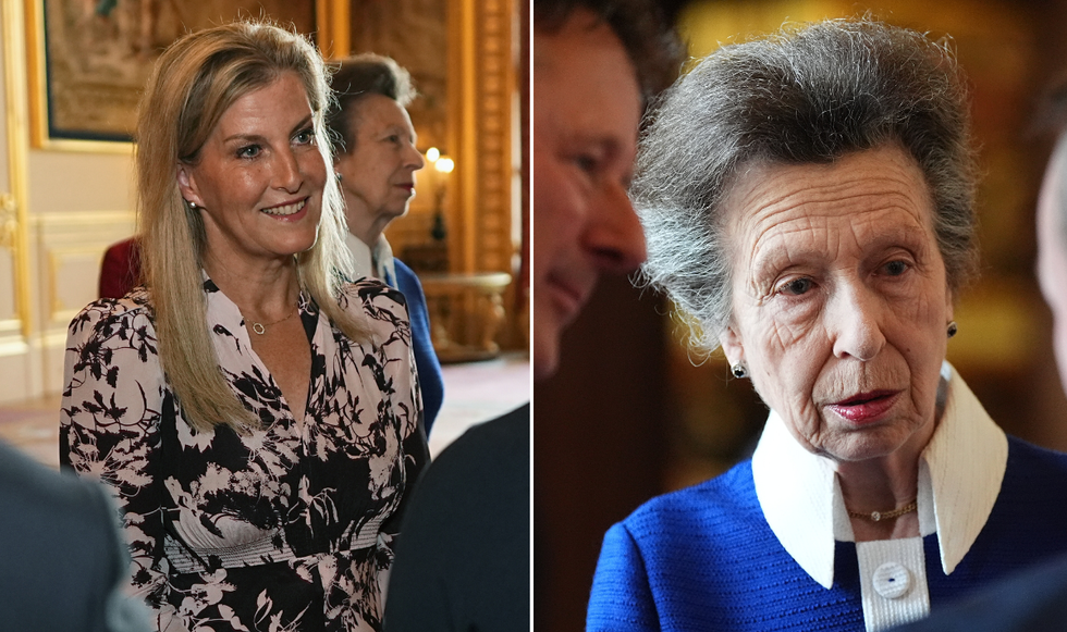 Duchess of Edinburgh and Princess Anne