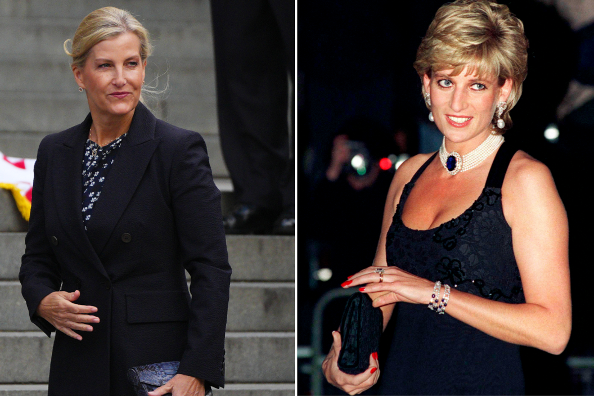 Duchess of Edinburgh and Princess Diana