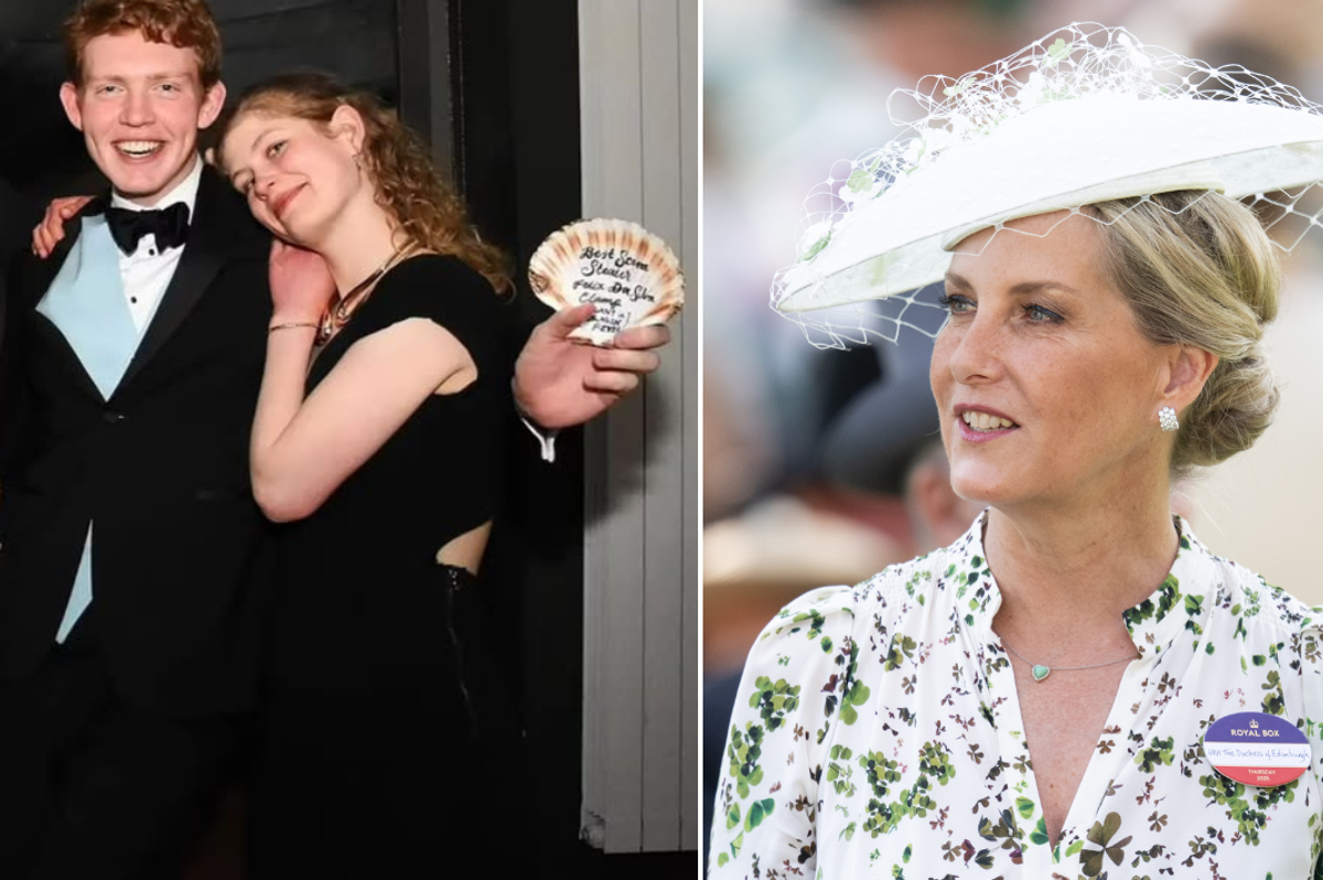 Duchess of Edinburgh, Lady Louise and Felix da Silva-Clamp