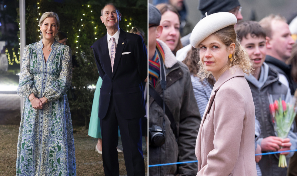 Duchess of Edinburgh, Prince Edward and Lady Louise Windsor