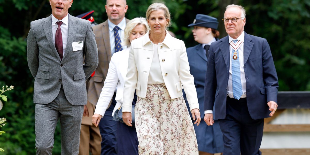 Duchess of Edinburgh wears £675 heels to visit mountain bike park Duchess of Edinburgh wears £675 heels to visit mountain bike park