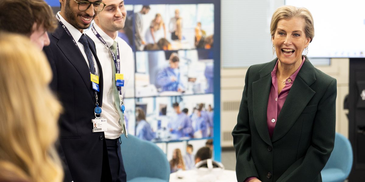 Duchess of Edinburgh dons Victoria Beckham piece as she is spotted during rare joint outing Duchess of Edinburgh dons Victoria Beckham piece as she is spotted during rare joint outing