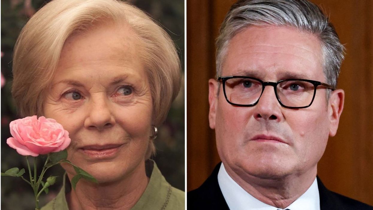 Duchess of Kent and Sir Keir Starmer