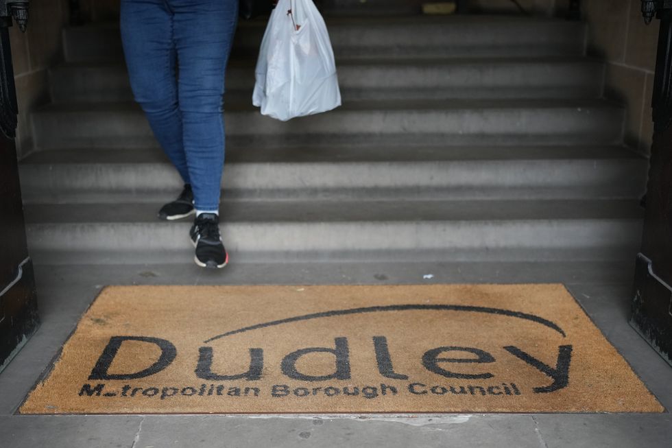 Dudley Metropolitan Borough Council welcome mat