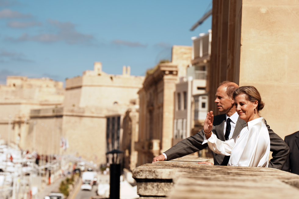 Duke and Duchess of Edinburgh in Malta