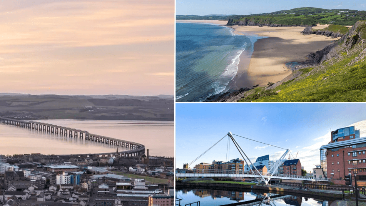 Dundee / Gower Penninsula / Leeds dock