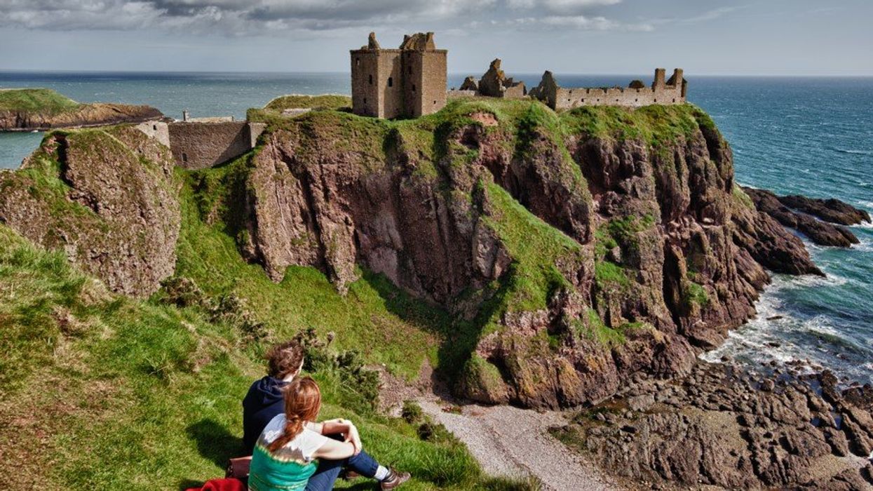 Dunnottar castle Scotland