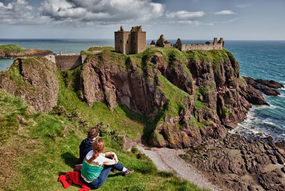 Dunnottar castle Scotland