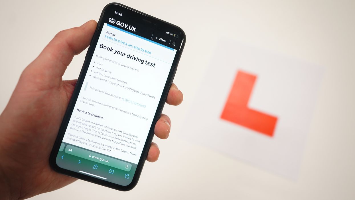 DVLA driving test booking