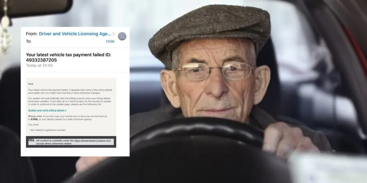 NextImg:Thousands of drivers at risk of DVLA scams and bogus road charging fines impacting vulnerable users