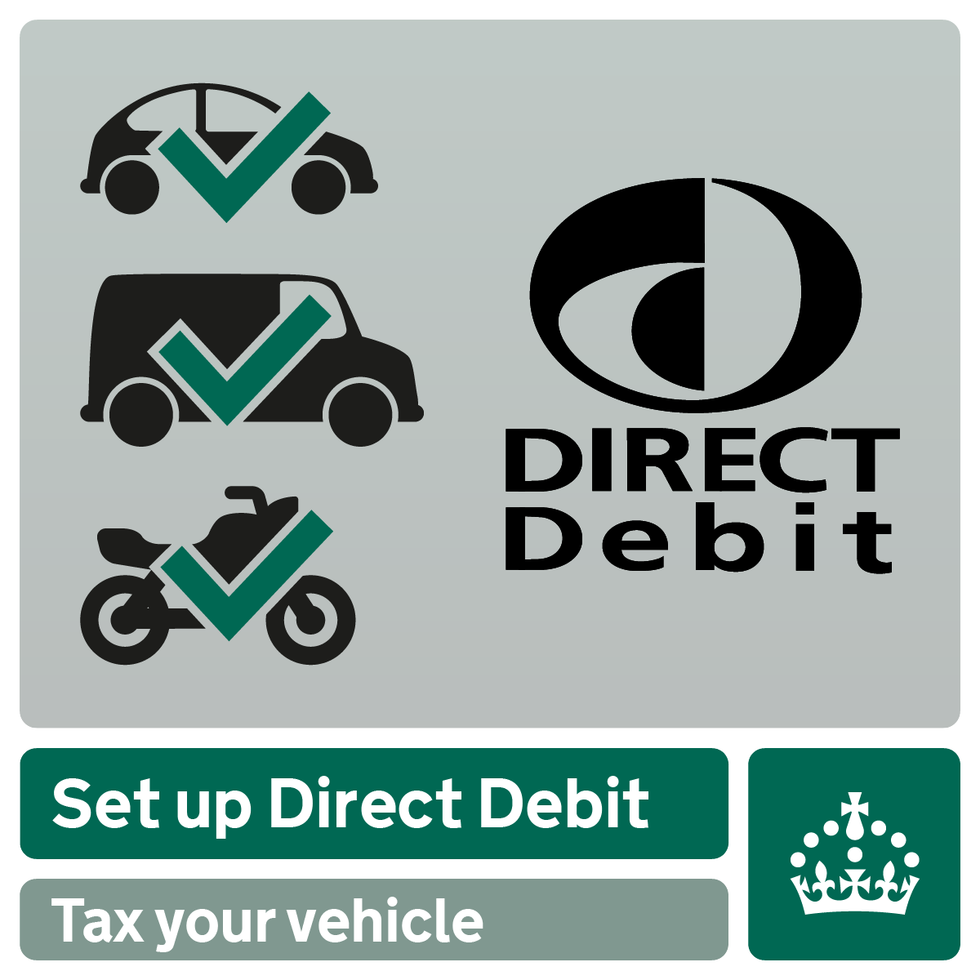 DVLA reminder to set up a Direct Debit