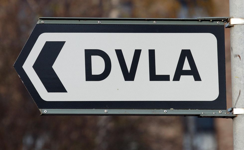 DVLA sign