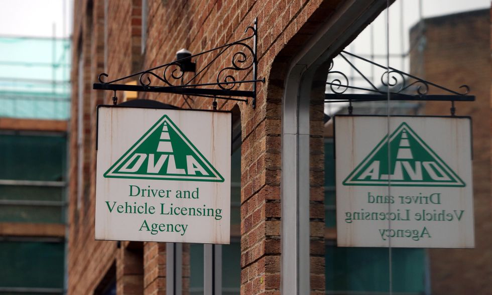 DVLA SIGN