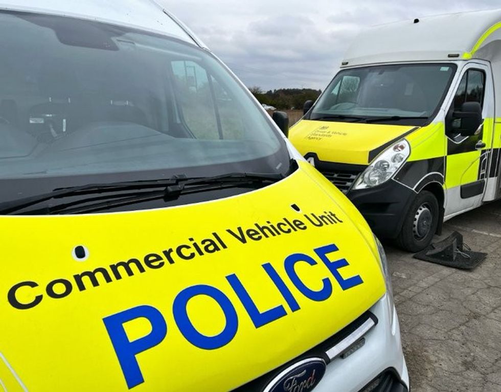 DVSA police vehicles