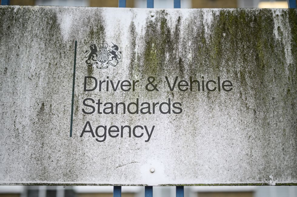 DVSA sign