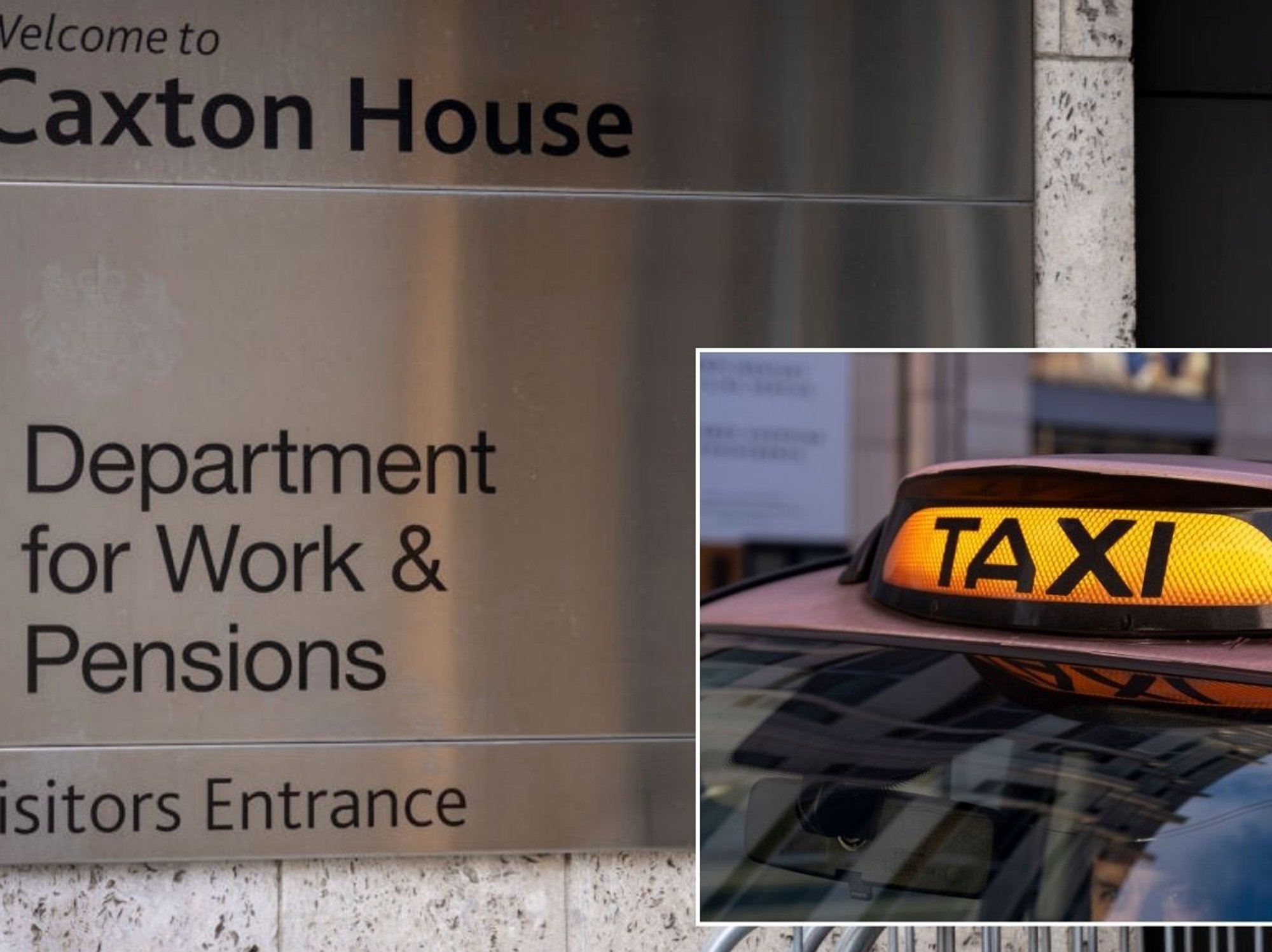 DWP and taxi