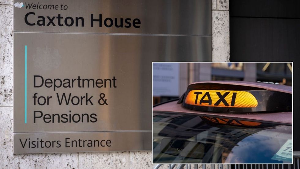 DWP and taxi