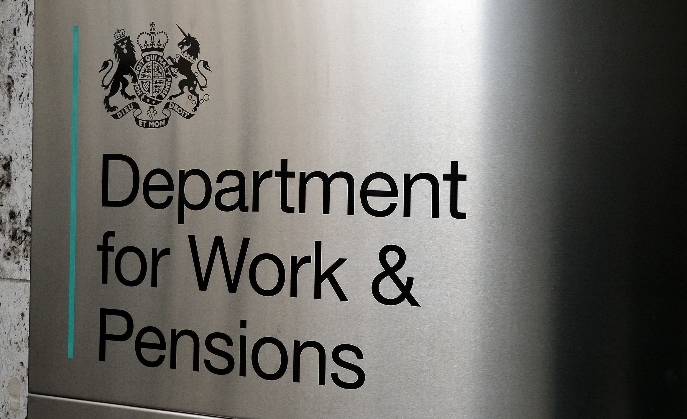 DWP logo in pictures