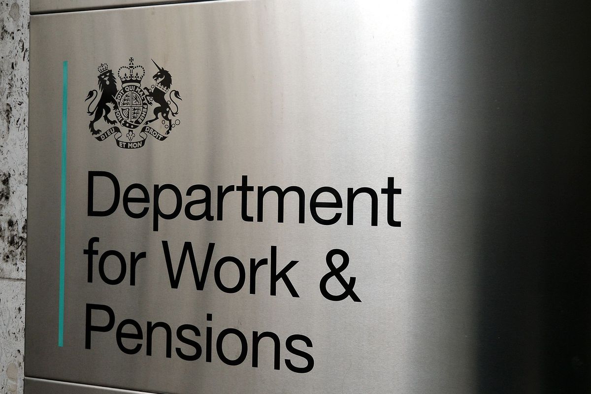 DWP logo outside department